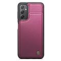 Samsung Galaxy A34 5G Caseme C22 Case RFID-korttilompakko - Punainen