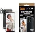 Samsung Galaxy A36 PanzerGlass Care Flagship 3-in-1 -paketti - Kirkas