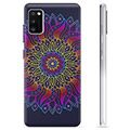 Samsung Galaxy A41 TPU Suojakuori - Värikäs Mandala