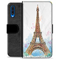 Samsung Galaxy A50 Premium Lompakkokotelo - Pariisi