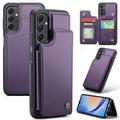 Samsung Galaxy A54 5G Caseme C22 Kotelo RFID-korttilompakko - Violetti