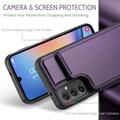 Samsung Galaxy A54 5G Caseme C22 Kotelo RFID-korttilompakko - Violetti