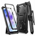 Samsung Galaxy A55 Supcase i-Blason Armorbox Hybridikotelo - Musta