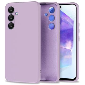 Samsung Galaxy A55 Tech-Protect Icon Silicone Suojakuori - Violetti