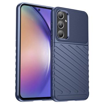 Samsung Galaxy A55 Thunder Sarja TPU Suojakuori - Sininen