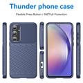 Samsung Galaxy A55 Thunder Sarja TPU Suojakuori - Sininen