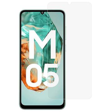 Samsung Galaxy M05 Temperoitu Panssarilasi - 9H - Case Friendly - Läpinäkyvä