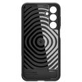 Samsung Galaxy M35 Spigen Essential Sandblast kotelo - Matta musta