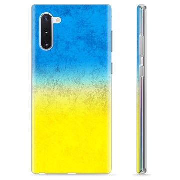 Samsung Galaxy Note10 TPU Kotelo Ukrainan Lippu - Kaksisävyinen