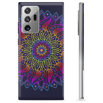 Samsung Galaxy Note20 Ultra TPU Suojakuori - Värikäs Mandala