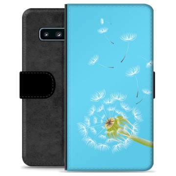 Samsung Galaxy S10 Premium Lompakkokotelo - Voikukka