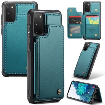 Samsung Galaxy S20 FE 5G/S20 FE 2022 Caseme C22 Case RFID-korttilompakko - vihreä