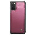 Samsung Galaxy S20 FE 5G/S20 FE 2022 Caseme C22 Case RFID-korttilompakko - Punainen