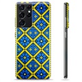 Samsung Galaxy S21 Ultra 5G TPU Kotelo Ukraina - Ornamentti