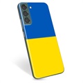 Samsung Galaxy S22+ 5G TPU Kotelo Ukrainan Lippu - Keltainen ja vaaleansininen