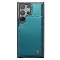 Samsung Galaxy S22 Ultra 5G Caseme C22 Case RFID-korttilompakko - Vihreä