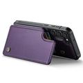 Samsung Galaxy S23+ 5G Caseme C22 Kotelo RFID-korttilompakko - Violetti