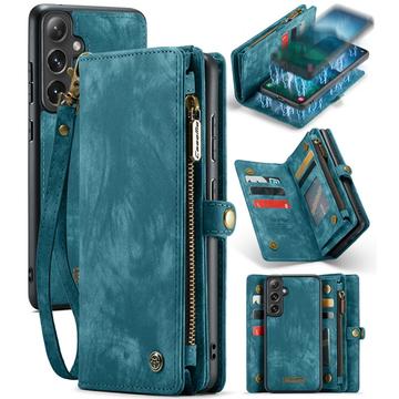 Samsung Galaxy S24 Caseme 008 2-in-1 Multifunctional Lompakkokotelo - Sininen