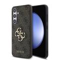 Samsung Galaxy S24 FE Guess 4G Big Metal Logo Hybridikotelo - Ruskea