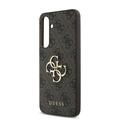 Samsung Galaxy S24 FE Guess 4G Big Metal Logo Hybridikotelo - Ruskea