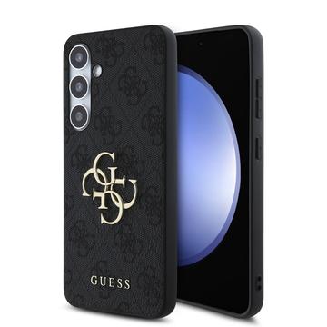 Samsung Galaxy S24 FE Guess 4G Big Metal Logo Hybridikotelo - Harmaa