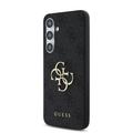 Samsung Galaxy S24 FE Guess 4G Big Metal Logo Hybridikotelo - Harmaa