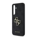 Samsung Galaxy S24 FE Guess 4G Big Metal Logo Hybridikotelo - Harmaa