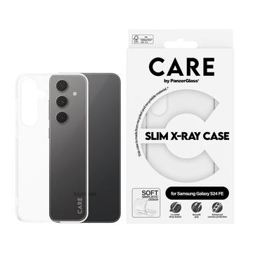 Samsung Galaxy S24 FE PanzerGlass Care Fashion Slim X-Ray Suojakuori - läpinäkyvä