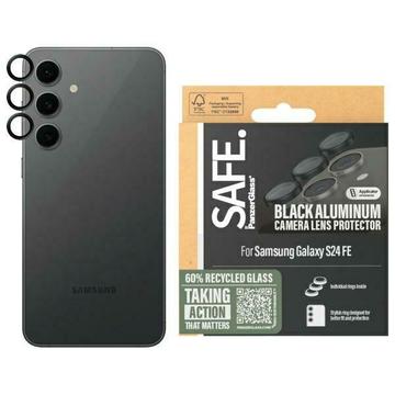 Samsung Galaxy S24 FE PanzerGlass Safe Kameran linssin suoja - Musta alumiini