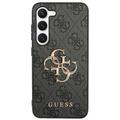 Samsung Galaxy S24 Guess 4G Big Metal Logo Hybridikotelo - Harmaa