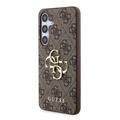 Samsung Galaxy S24 Guess 4G Big Metal Logo Hybridikotelo - Ruskea