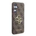 Samsung Galaxy S24 Guess 4G Big Metal Logo Hybridikotelo - Ruskea