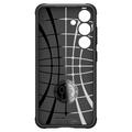 Samsung Galaxy S24 Spigen Rugged Armor TPU-Kotelo - Musta