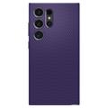 Samsung Galaxy S24 Ultra Spigen Liquid Air TPU Suojakuori - Tumma Violetti