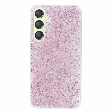 Samsung Galaxy S24+ Iskunkestävä TPU Suojakuori - Pinkki