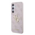 Samsung Galaxy S24+ Guess 4G Big Metal Logo Hybridikotelo - Pinkki