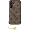 Samsung Galaxy S24+ Guess 4G Charms Collection Hybridikotelo - Ruskea