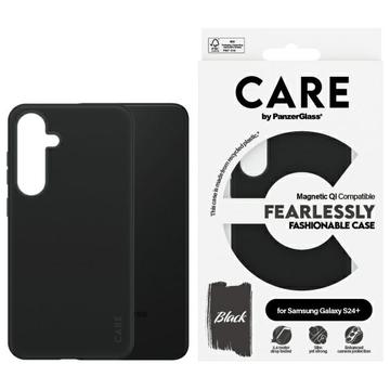 Samsung Galaxy S24+ PanzerGlass Care Fearlessly Fashionable kotelo - MagSafe-yhteensopiva - musta