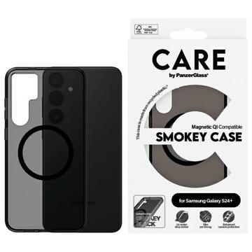 Samsung Galaxy S24+ PanzerGlass Care Smokey Urban Combat Suojakuori - MagSafe-yhteensopiva - musta