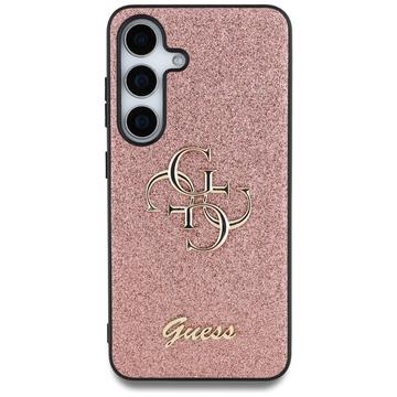 Samsung Galaxy S25 Guess Fixed Glitter 4G Metal Logo Kotelo