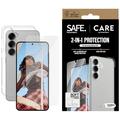 Samsung Galaxy S25 PanzerGlass Care Fashion 2-in-1 -paketti - Kirkas