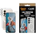 Samsung Galaxy S25 PanzerGlass Care Flagship 3-in-1 -paketti - Kirkas