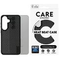 Samsung Galaxy S25 PanzerGlass Care Heat Beat -kotelo - musta