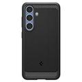 Samsung Galaxy S25 Spigen Rugged Armor Mag TPU-Kotelo