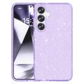 Samsung Galaxy S25 Stylish Glitter Series Hybridikotelo - Violetti