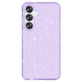 Samsung Galaxy S25 Stylish Glitter Series Hybridikotelo - Violetti