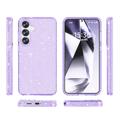 Samsung Galaxy S25 Stylish Glitter Series Hybridikotelo - Violetti