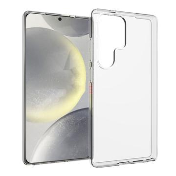 Samsung Galaxy S25 Ultra Liukumaton TPU-kotelo - Läpinäkyvä