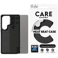 Samsung Galaxy S25 Ultra PanzerGlass Care Heat Beat -kotelo - musta