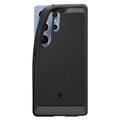 Samsung Galaxy S25 Ultra Spigen Rugged Armor Mag TPU-Kotelo - Musta